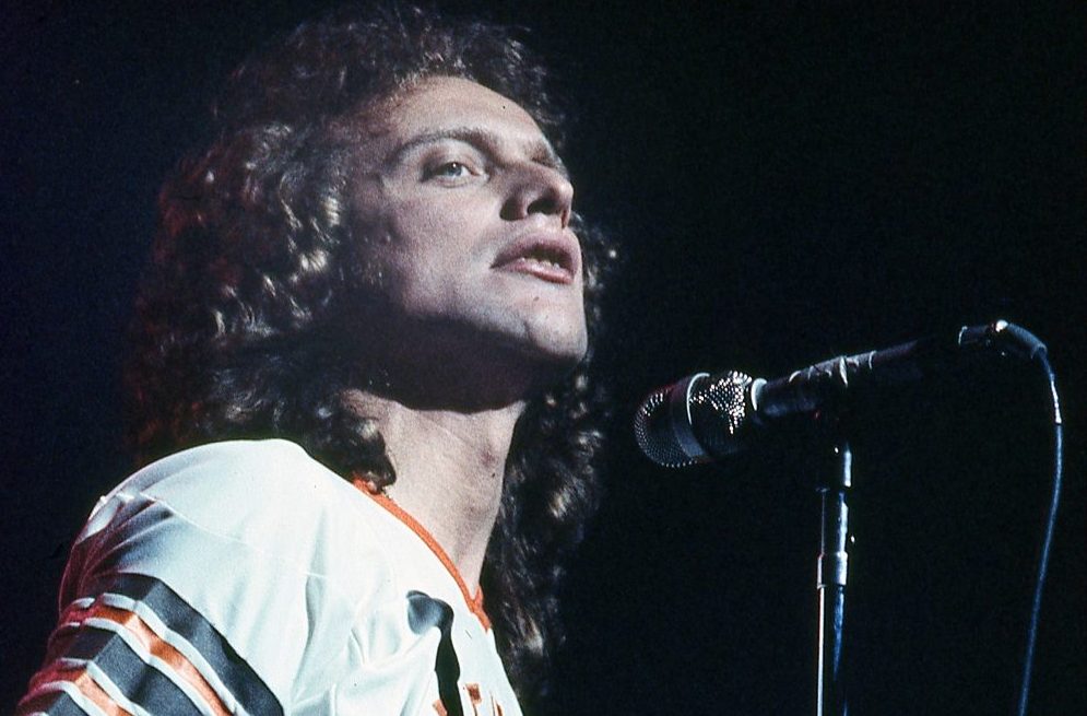 Lou Gramm performing live on stage